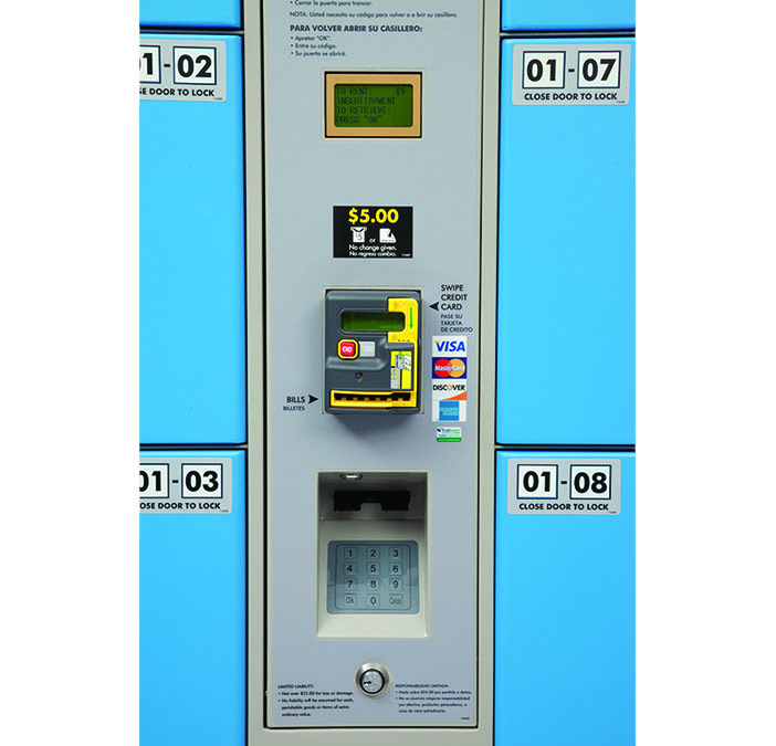 SL1000 RFID Lockers for Water Parks, Theme Parks & Outdoors